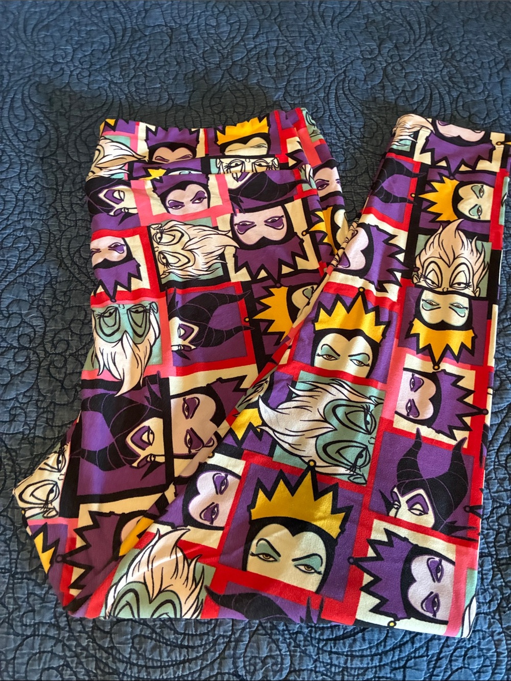 Lularoe Disney Villains Print Leggings - TC2
